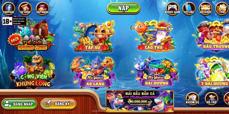 Vua bắn cá 3D: Cổng game bắn cá hấp dẫn nhất 2024
